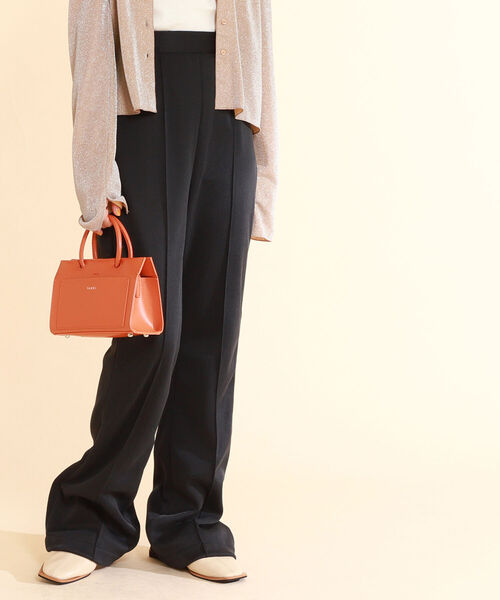 Ray BEAMS（レイビームス）の「Ray BEAMS / シアー ダンボール パンツ（その他パンツ・レディース・ホワイト/チャコールグレー・1/0）」の17枚目の写真