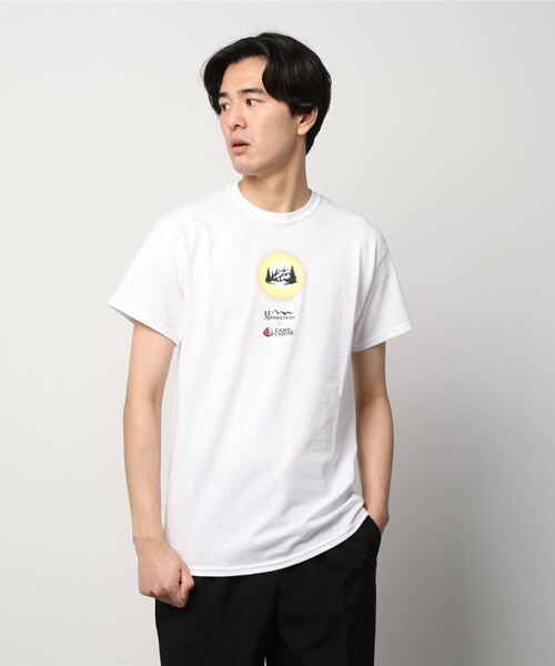 MANASTASH(マナスタッシュ)の「MANASTASH/マナスタッシュ PERFECT IN NATURE TEE for CAMP and CABINS キャンプ&キャビンズ 那須高原 キャンプ場(Tシャツ/カットソー・メンズ・ホワイト/ブラック・MEDIUM/LARGE/X-LARGE)」の5枚目の写真