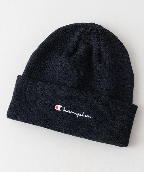 Champion（チャンピオン）の「【CHAMPION/チャンピオン】スクリプトロゴ天竺ワッチ　ワンポイントロゴ刺繍　ニットキャップ/ビーニー（ニットキャップ/ビーニー・メンズ・マスタード/ネイビー/ホワイト/ライトパープル/ワイン/ベージュ/ブラック/杢グレー・FREE）」の15枚目の写真