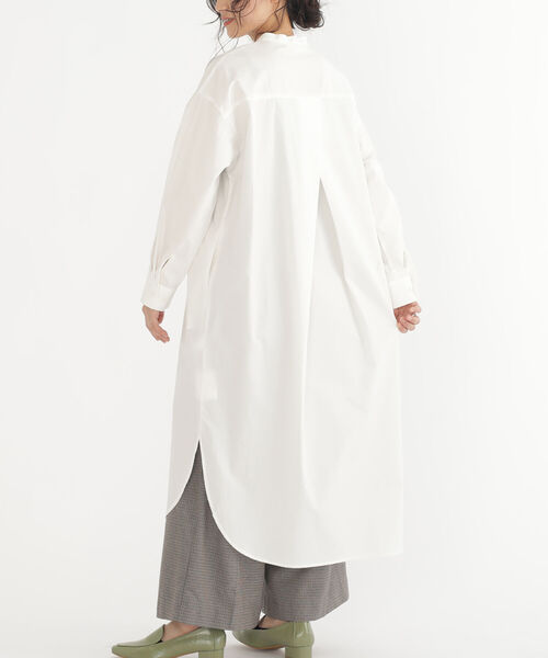 BEAMS HEART（ビームスハート）の「BEAMS HEART / キルティングヨーク ワンピース（ワンピース・レディース・ブラック/オフホワイト/オリーブ・FREE）」の11枚目の写真