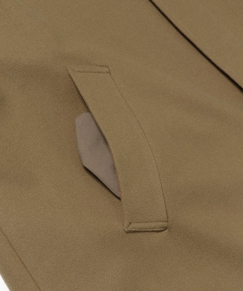 SENSE OF PLACE by URBAN RESEARCH（センスオブプレイスバイアーバンリサーチ）の「『ユニセックス』バルマカーンルーズコート（ステンカラーコート・メンズ・ブラック/ベージュ/カーキ/ミント/チャコールグレー/ブラック系その他・MEDIUM/LARGE）」の11枚目の写真