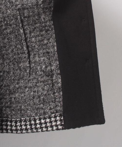 agnes b.（アニエスベー）の「JGB8 VESTE 千鳥格子ニットジャケット（ノーカラージャケット・レディース・ブラック・2/3/1）」の11枚目の写真