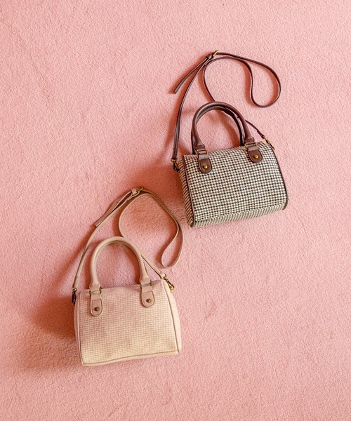 OLIVE des OLIVE（オリーブデオリーブ）の「ボストンバッグ（ショルダーバッグ・レディース・ブラウン/ベージュ/ダークベージュ/ダークブラウン/オフホワイト・FREE）」の6枚目の写真