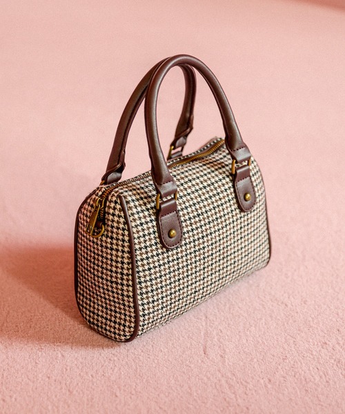 OLIVE des OLIVE（オリーブデオリーブ）の「ボストンバッグ（ショルダーバッグ・レディース・ブラウン/ベージュ/ダークベージュ/ダークブラウン/オフホワイト・FREE）」の7枚目の写真