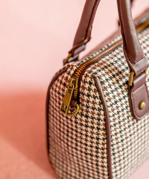 OLIVE des OLIVE（オリーブデオリーブ）の「ボストンバッグ（ショルダーバッグ・レディース・ブラウン/ベージュ/ダークベージュ/ダークブラウン/オフホワイト・FREE）」の8枚目の写真