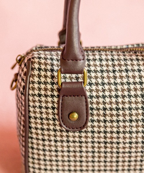 OLIVE des OLIVE（オリーブデオリーブ）の「ボストンバッグ（ショルダーバッグ・レディース・ブラウン/ベージュ/ダークベージュ/ダークブラウン/オフホワイト・FREE）」の9枚目の写真