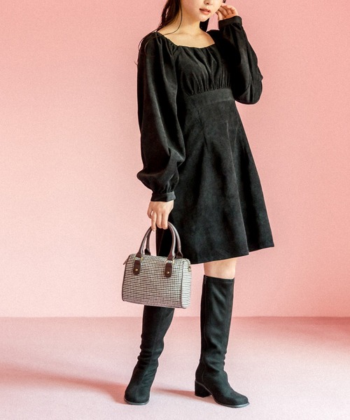 OLIVE des OLIVE（オリーブデオリーブ）の「ボストンバッグ（ショルダーバッグ・レディース・ブラウン/ベージュ/ダークベージュ/ダークブラウン/オフホワイト・FREE）」の13枚目の写真