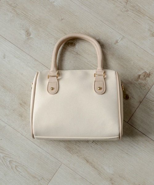 OLIVE des OLIVE（オリーブデオリーブ）の「ボストンバッグ（ショルダーバッグ・レディース・ブラウン/ベージュ/ダークベージュ/ダークブラウン/オフホワイト・FREE）」の18枚目の写真