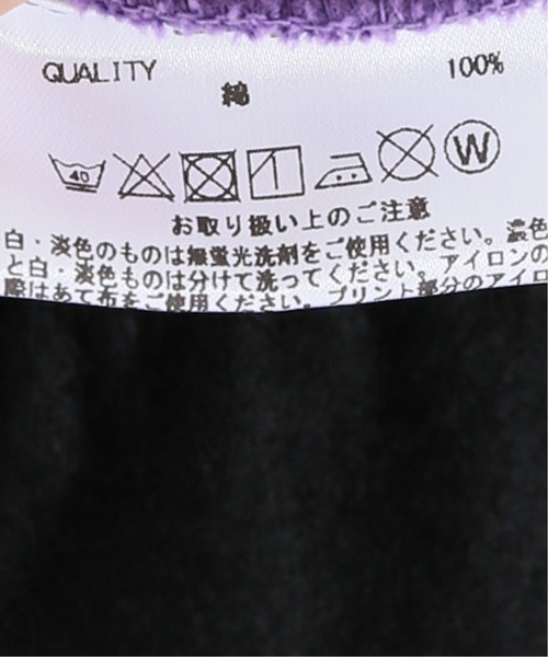 Bonum（ボナム）の「GOOD ROCK SPEED E.W.F COLLEGE スウェット（スウェット・レディース・パープル・FREE）」の3枚目の写真