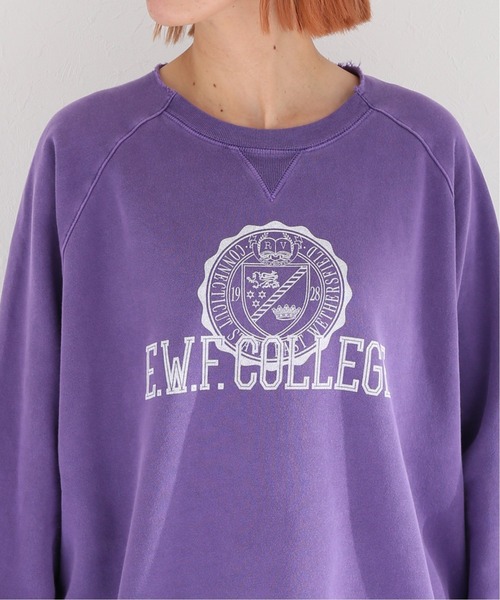 Bonum（ボナム）の「GOOD ROCK SPEED E.W.F COLLEGE スウェット（スウェット・レディース・パープル・FREE）」の12枚目の写真