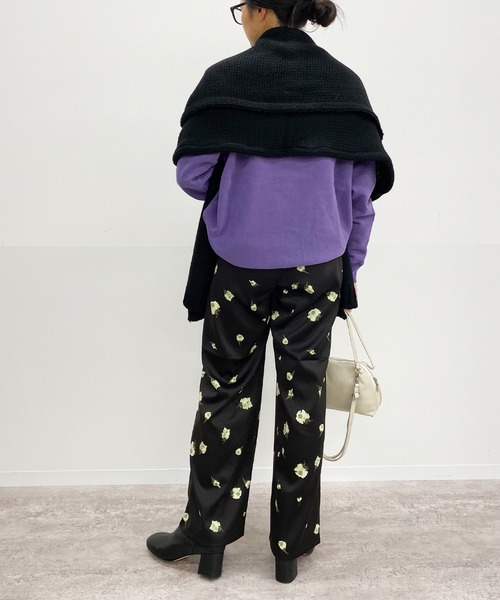 Bonum（ボナム）の「GOOD ROCK SPEED E.W.F COLLEGE スウェット（スウェット・レディース・パープル・FREE）」の21枚目の写真