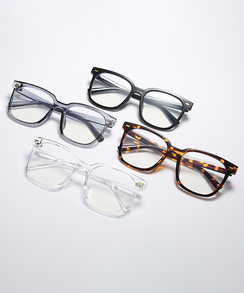 c.u.l（シーユーエル）の「【c.u.l】ユニセックス ビッグフレームメガネ 伊達メガネ cula278（メガネ・レディース・グレー/ブラック/ブラウン/クリア・FREE）」の10枚目の写真