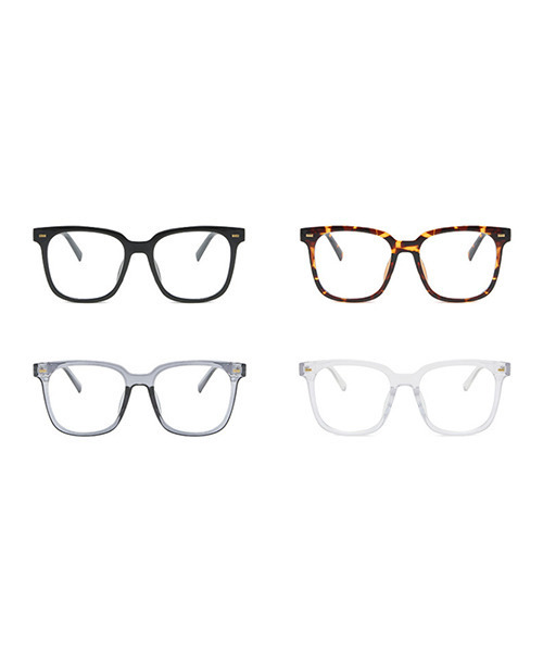 c.u.l（シーユーエル）の「【c.u.l】ユニセックス ビッグフレームメガネ 伊達メガネ cula278（メガネ・レディース・グレー/ブラック/ブラウン/クリア・FREE）」の11枚目の写真