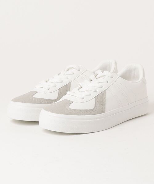 AAA（トリプルエー）の「AAA+ インジェクションミリタリースニーカー（スニーカー・レディース・ホワイト/ブラック/ダークブラウン/ネイビー/ベージュ/ブラウン/ホワイト×ホワイト/カーキ/ブラック×ブラック・44/40/38/39/41/42/43/36/45/37/35）」の19枚目の写真