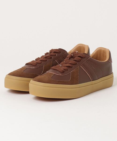 AAA（トリプルエー）の「AAA+ インジェクションミリタリースニーカー（スニーカー・レディース・ホワイト/ブラック/ダークブラウン/ネイビー/ベージュ/ブラウン/ホワイト×ホワイト/カーキ/ブラック×ブラック・44/40/38/39/41/42/43/36/45/37/35）」の13枚目の写真