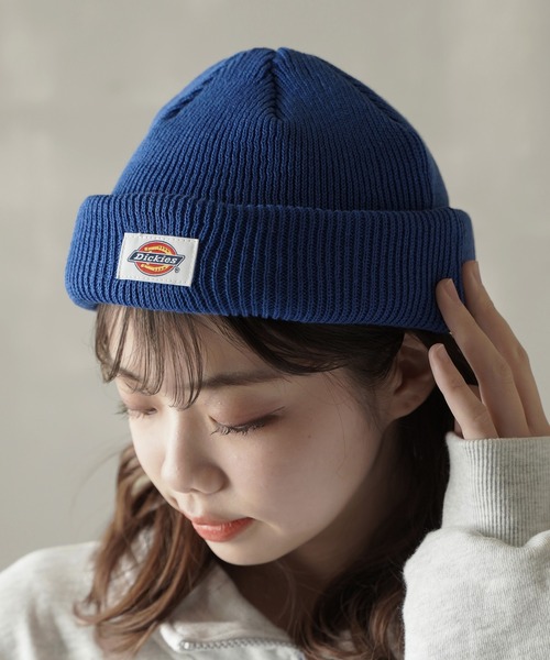 Dickies(ディッキーズ)の「【Dickies / ディッキーズ】タグニットキャップ(ニットキャップ/ビーニー・メンズ・ホワイト/ブラック/ダークグリーン/ブルー/ブラック系その他/オレンジ/ブラウン/グリーン・ONESIZE)」の7枚目の写真