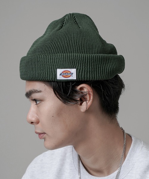 Dickies(ディッキーズ)の「【Dickies / ディッキーズ】タグニットキャップ(ニットキャップ/ビーニー・メンズ・ホワイト/ブラック/ダークグリーン/ブルー/ブラック系その他/オレンジ/ブラウン/グリーン・ONESIZE)」の12枚目の写真