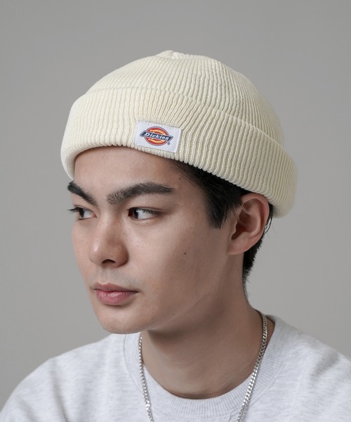 Dickies(ディッキーズ)の「【Dickies / ディッキーズ】タグニットキャップ(ニットキャップ/ビーニー・メンズ・ホワイト/ブラック/ダークグリーン/ブルー/ブラック系その他/オレンジ/ブラウン/グリーン・ONESIZE)」の10枚目の写真
