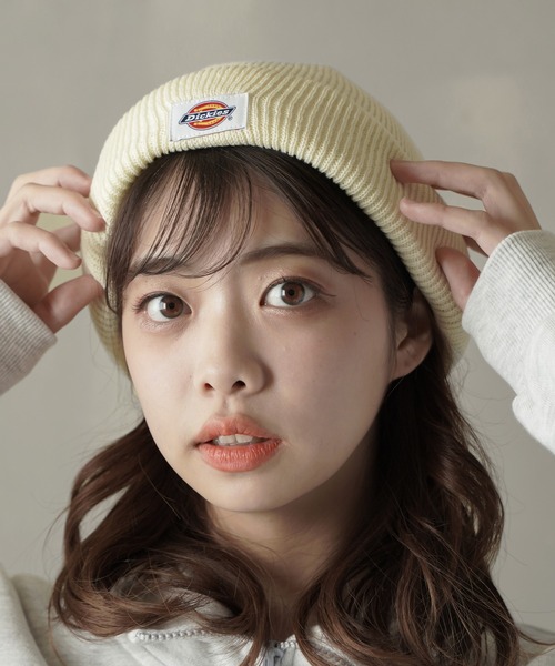 Dickies(ディッキーズ)の「【Dickies / ディッキーズ】タグニットキャップ(ニットキャップ/ビーニー・メンズ・ホワイト/ブラック/ダークグリーン/ブルー/ブラック系その他/オレンジ/ブラウン/グリーン・ONESIZE)」の11枚目の写真