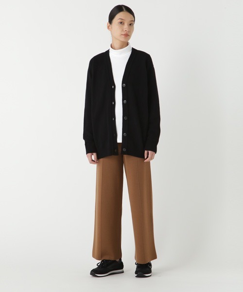 SUNSPEL(サンスペル)の「WOMEN’S LAMBSWOOL(カーディガン/ボレロ・レディース・ブラック/ナチュラル・2)」の13枚目の写真