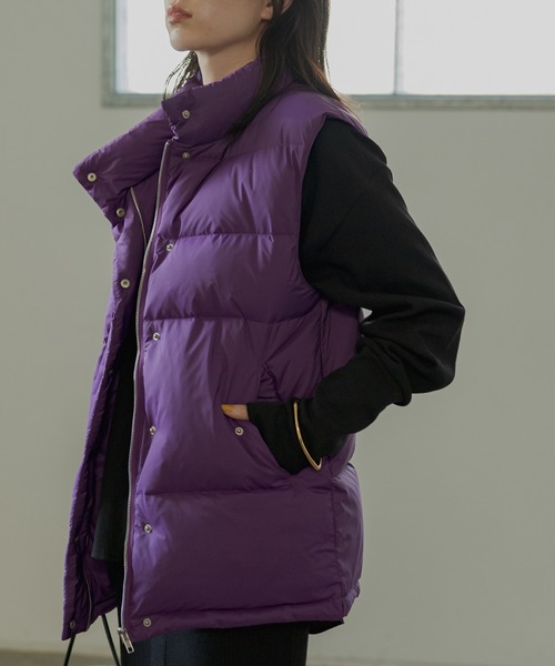 【Loungedress】ダウンベスト LOUNGEDRESS（ラウンジドレス）の「ダウンベスト（ダウンベスト