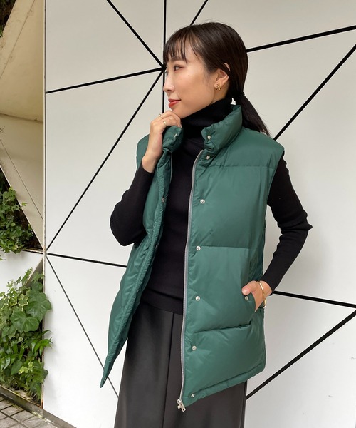 【Loungedress】ダウンベスト LOUNGEDRESS（ラウンジドレス）の「ダウンベスト（ダウンベスト