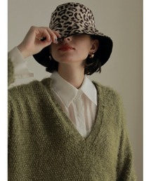 AMAIL | ２face leopard(ハット)