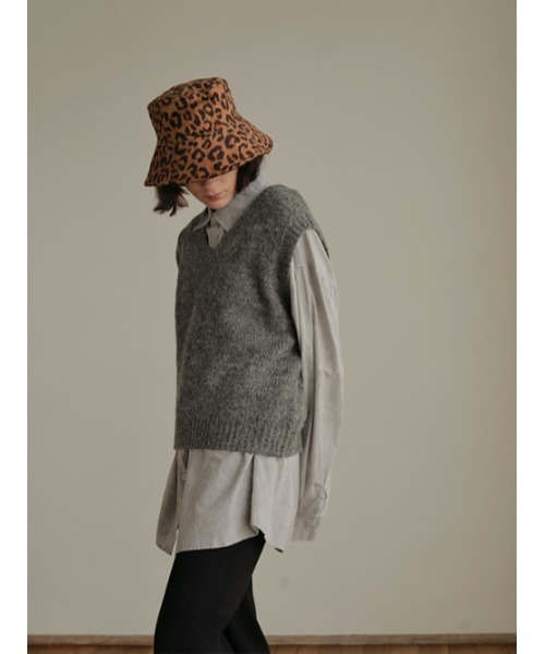 AMAIL（アマイル）の「２face leopard（ハット・レディース・ベージュ/ブラウン・FREE）」の13枚目の写真