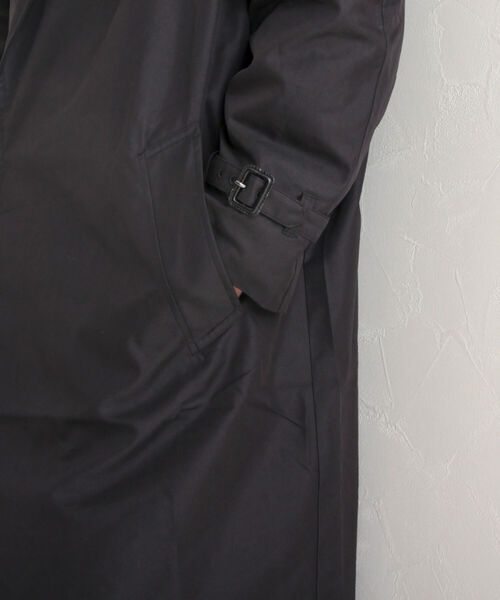 GLOSTER（グロスター）の「【GLOSTER/グロスター】玉虫ギャバ タイロッケンコート（その他アウター・メンズ・カーキ/ブラック・MEDIUM/LARGE）」の19枚目の写真