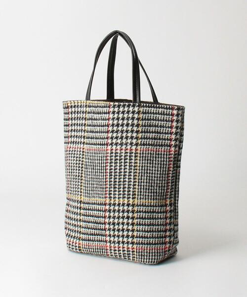 THE STATION STORE（ザ ステーション ストア）の「＜Finissage（フィニサージュ）＞ハリスツイード ミニトートバッグ（トートバッグ・レディース・ブラック/ネイビー/コバルトブルー・FREE）」の10枚目の写真