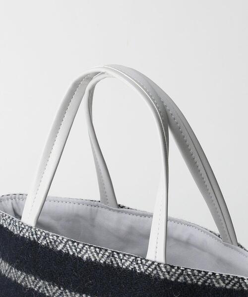 THE STATION STORE（ザ ステーション ストア）の「＜Finissage（フィニサージュ）＞ハリスツイード ミニトートバッグ（トートバッグ・レディース・ブラック/ネイビー/コバルトブルー・FREE）」の12枚目の写真
