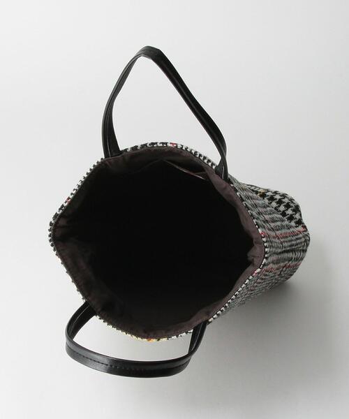 THE STATION STORE（ザ ステーション ストア）の「＜Finissage（フィニサージュ）＞ハリスツイード ミニトートバッグ（トートバッグ・レディース・ブラック/ネイビー/コバルトブルー・FREE）」の11枚目の写真