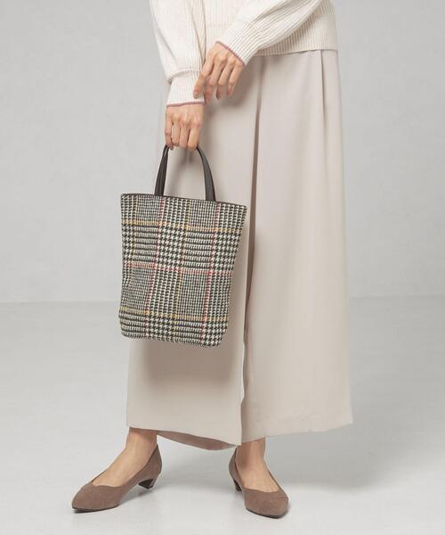 THE STATION STORE（ザ ステーション ストア）の「＜Finissage（フィニサージュ）＞ハリスツイード ミニトートバッグ（トートバッグ・レディース・ブラック/ネイビー/コバルトブルー・FREE）」の14枚目の写真
