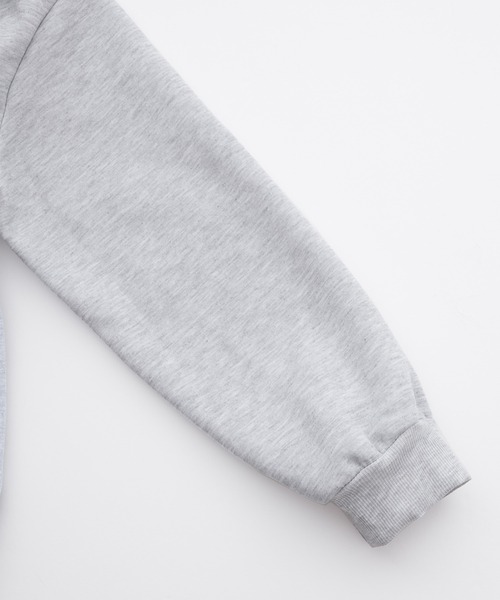 Chaco closet(チャコ クローゼット)の「ビッグシルエットフード付きカレッジロゴフーディーパーカー(パーカー・レディース・グレー/イエロー/グリーン/ネイビー/オートミール・XL)」の18枚目の写真