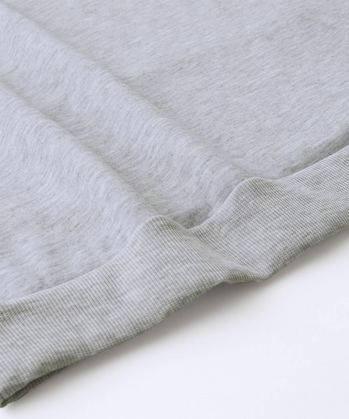 Chaco closet(チャコ クローゼット)の「ビッグシルエットフード付きカレッジロゴフーディーパーカー(パーカー・レディース・グレー/イエロー/グリーン/ネイビー/オートミール・XL)」の21枚目の写真