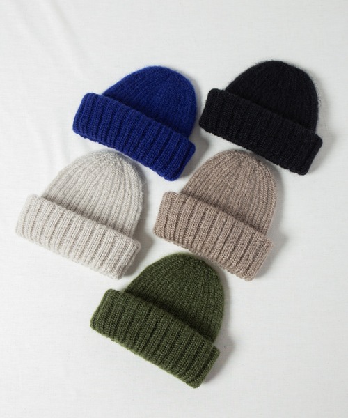 Mohair Knit Watch Cap / モヘアニットワッチ ニットキャップ（ニットキャップ/ビーニー）｜RACAL（ラカル）