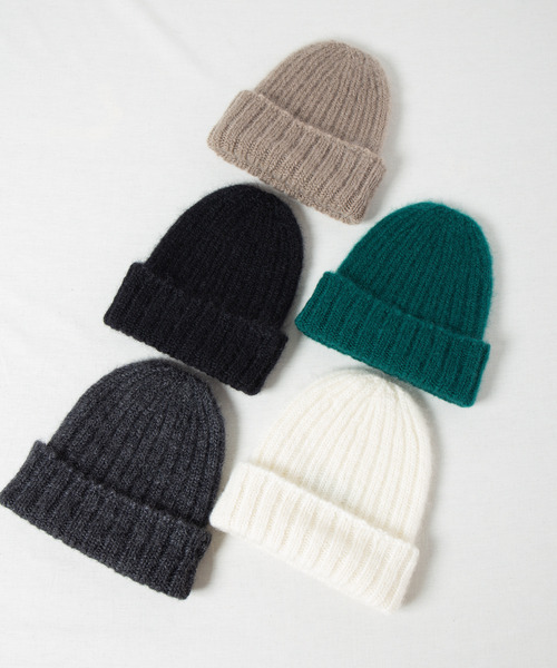 Mohair Knit Watch Cap / モヘアニットワッチ ニットキャップ（ニットキャップ/ビーニー）｜RACAL（ラカル）
