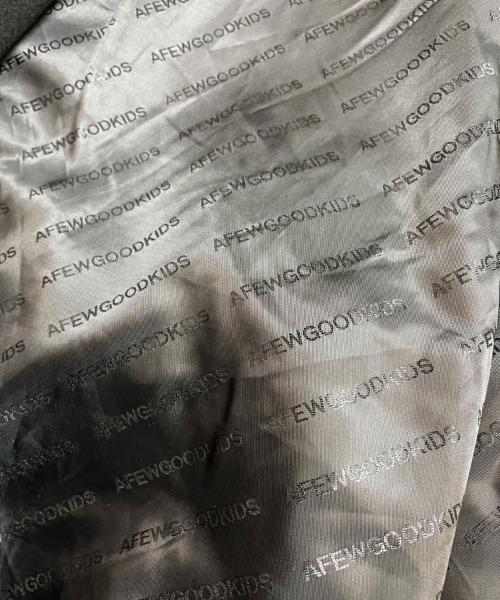 A FEW GOOD KIDS（ア フュー グッド キッズ）の「A FEW GOOD KIDS-Ａ/サークルロゴ.スタジアムジャンパー（スタジャン・メンズ・ブラック・X-LARGE/M/L/XL）」の7枚目の写真