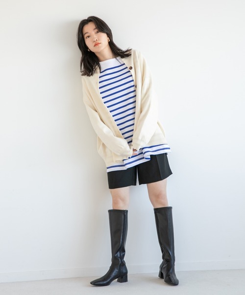 LOWRYS FARM（ローリーズファーム）の「ツイルショートパンツ　260919（その他パンツ・レディース・ブラック/イエロー/アイボリー・FREE）」の14枚目の写真