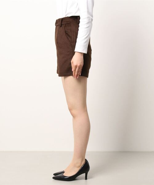 one way(ワンウェイ)の「【oneway Jeans】ウールショートパンツ(その他パンツ・レディース・ブラック/ライトブラウン・FREE)」の4枚目の写真