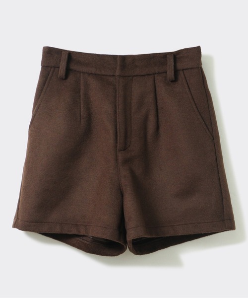 one way(ワンウェイ)の「【oneway Jeans】ウールショートパンツ(その他パンツ・レディース・ブラック/ライトブラウン・FREE)」の1枚目の写真