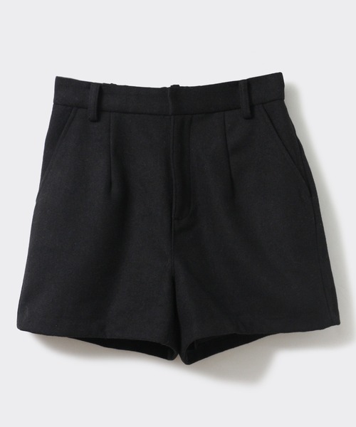one way(ワンウェイ)の「【oneway Jeans】ウールショートパンツ(その他パンツ・レディース・ブラック/ライトブラウン・FREE)」の2枚目の写真