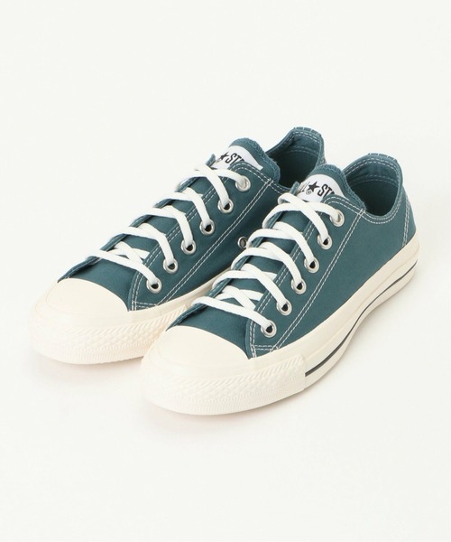 CONVERSE ALL STAR（コンバースオールスター）の「ALL STAR オールスター ステッチング WT OX（スニーカー・レディース・ブラック/グリーン・23cm/23.5cm/24.5cm/24.0cm）」の12枚目の写真