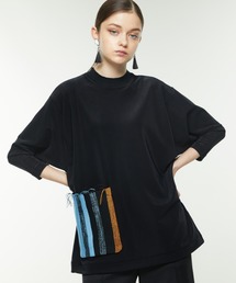 TOGA PULLA | 【TOGA PULLA/トーガプルラ】ピケジャージープルオーバー TP21-JK23-(Tシャツ/カットソー)