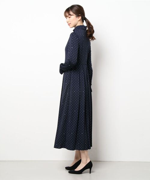 CELFORD（セルフォード）の「ロゴドットマキシワンピース（ワンピース