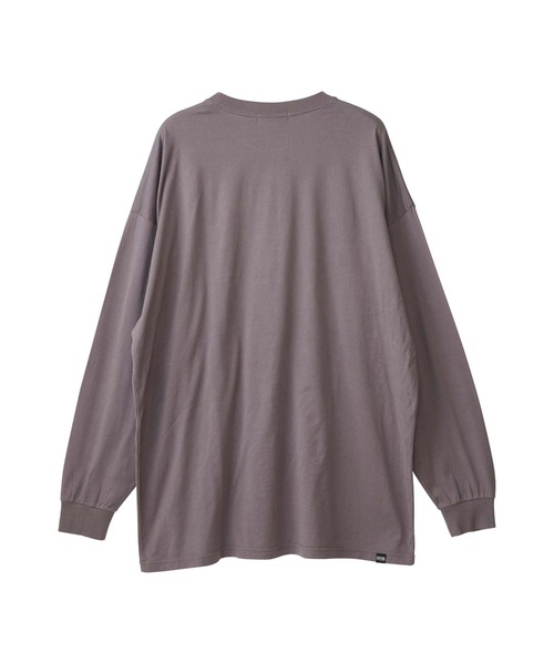 HYSTERIC GLAMOUR（ヒステリックグラマー）の「GIRLS STONE オーバーサイズTシャツ（Tシャツ/カットソー・レディース・ホワイト/パープル/グレー・FREE）」の5枚目の写真
