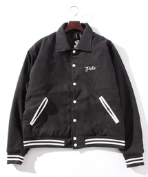 THISIS（ディスイズ）の「ビッグシルエット コーデュロイ 刺繍 スタジャン レディース（スタジャン）」