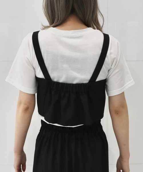 CECIL McBEE(セシルマクビー)の「ビスチェ&マーメードスカートセットアップ(ジャンパースカート・レディース・ブラック/アイボリー・MEDIUM/LARGE)」の8枚目の写真