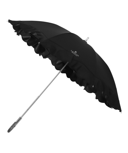LANVIN collection（ランバン コレクション）の「晴雨兼用日傘　”シエスタスカラ刺繍フリル”（長傘・レディース・ホワイト/ブラック・FREE）」の15枚目の写真
