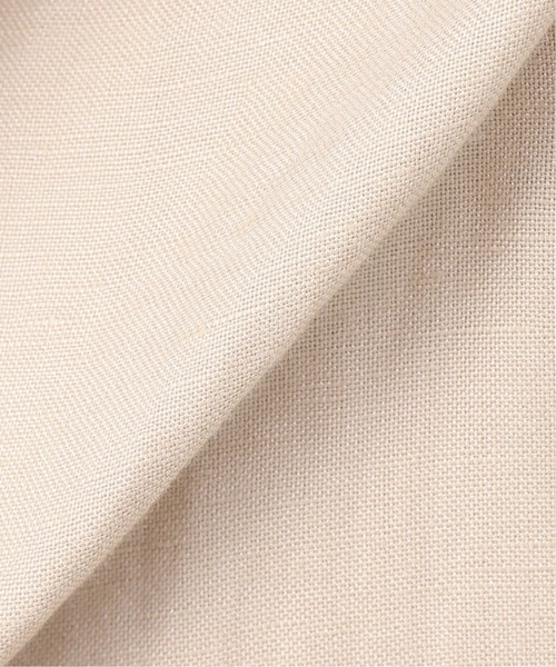 Simplicite(サンプリシテ)の「リネンレーヨンVネックコート◆(ノーカラーコート・レディース・ベージュ・FREE)」の6枚目の写真